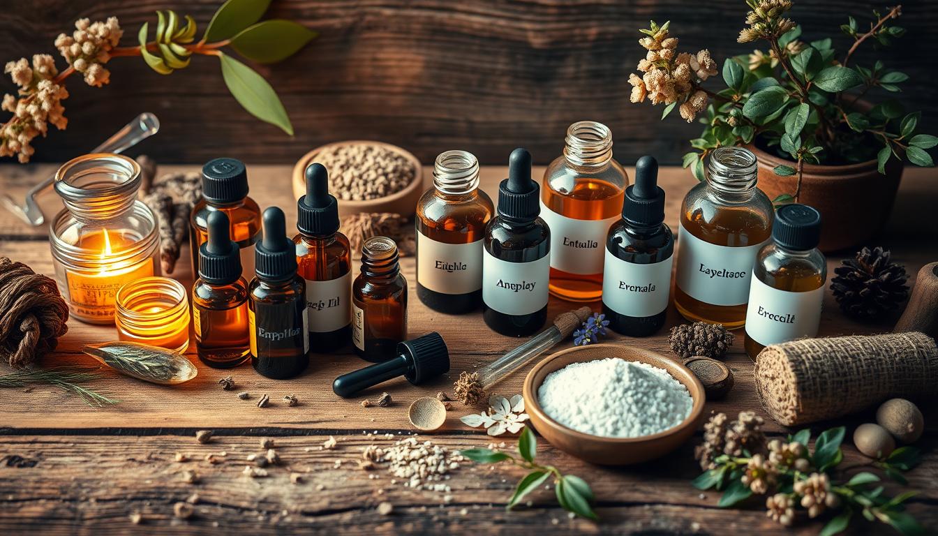Natural remedies using essential oils